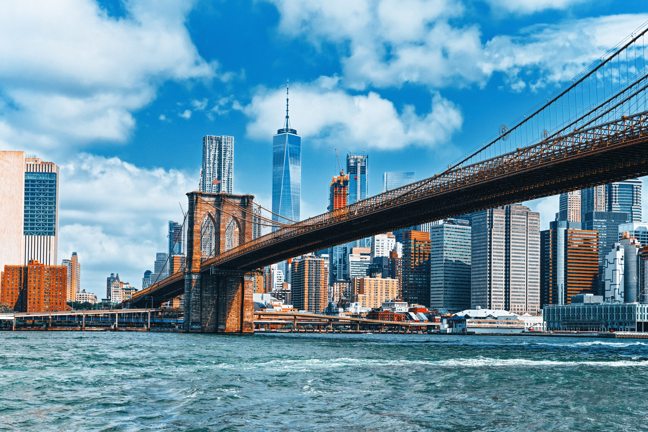 Skyline of Brooklyn.