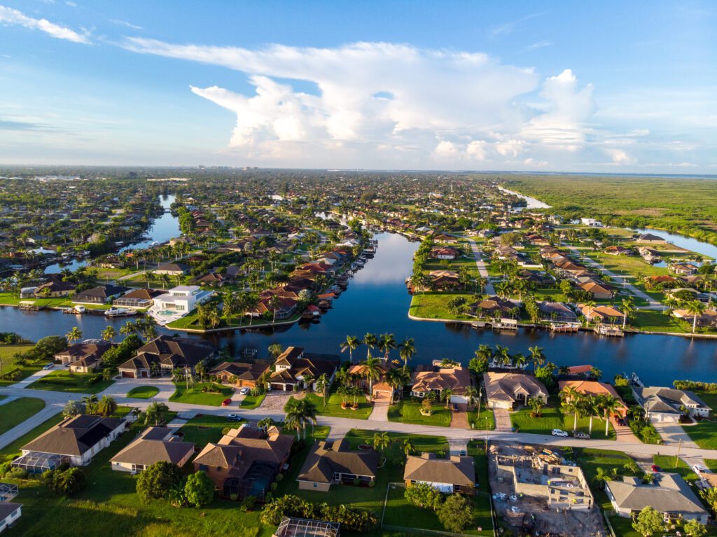 Cape Coral in Florida.