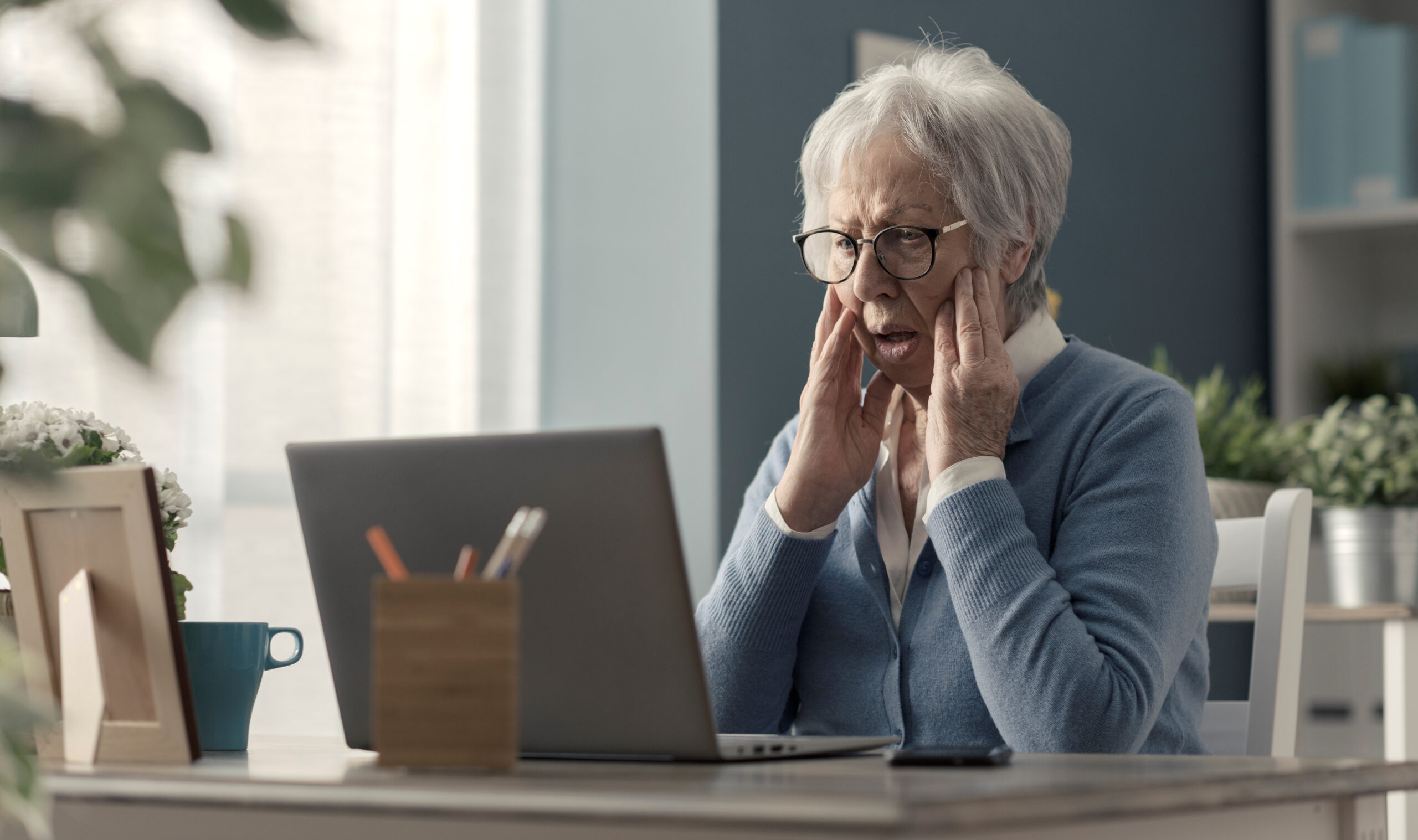 A victim of a moving scam.